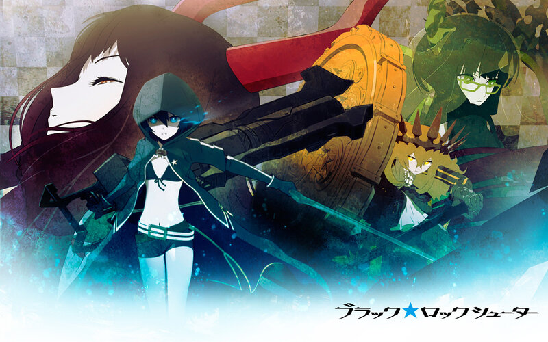 Anime Characters with Weapons — Blue, Dramatic, Hooded Cloak