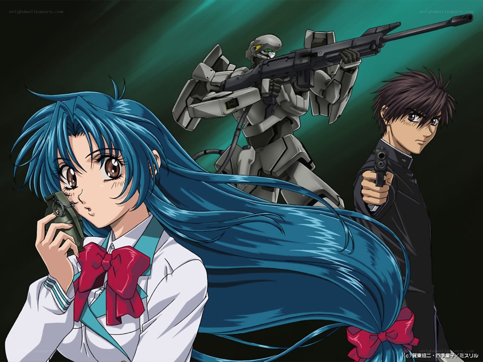 anime characters with weapons
