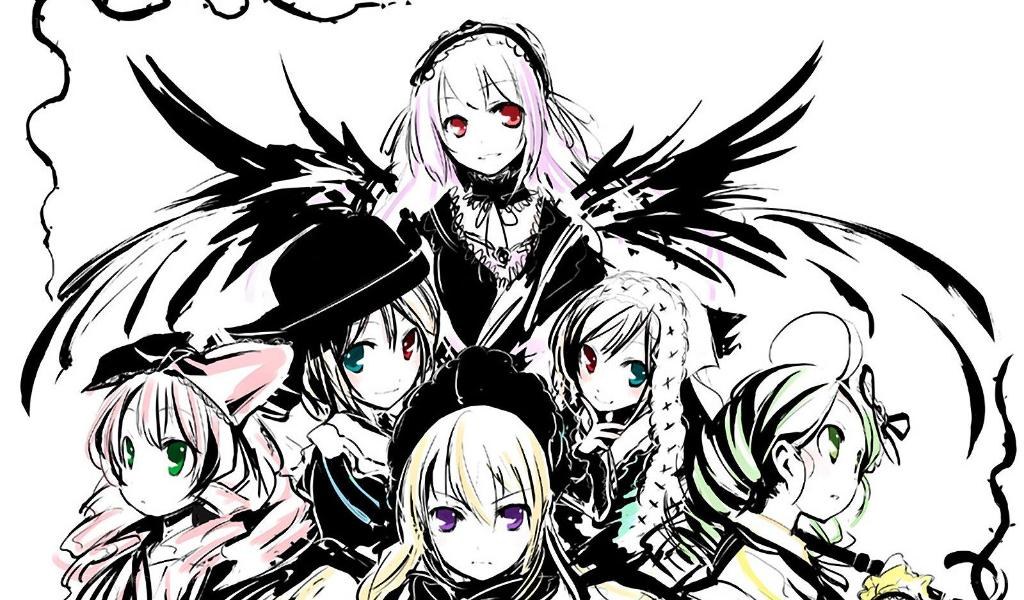 anime characters with wings