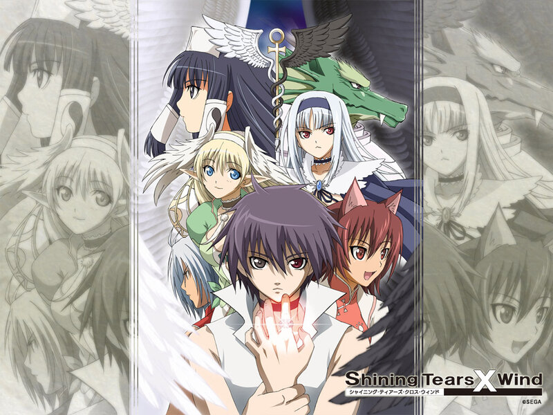 Anime Characters with Wings — White, Dramatic, Dragon