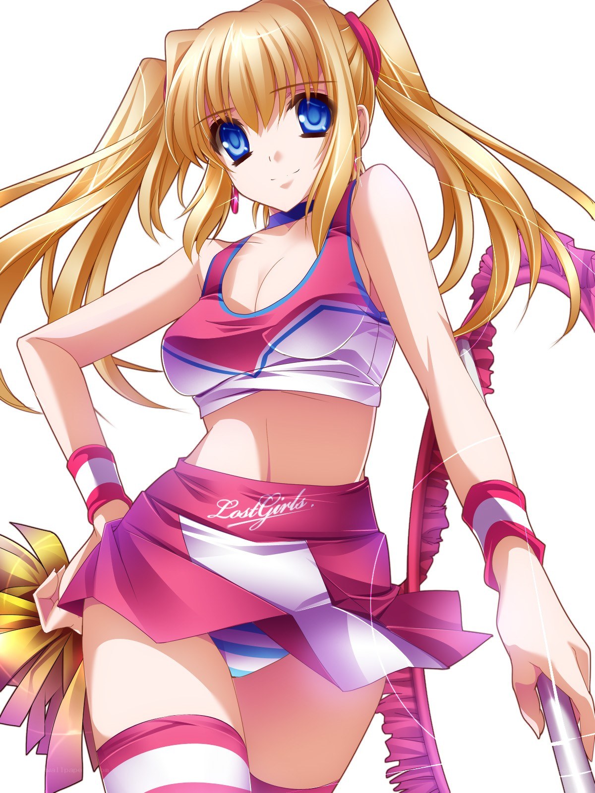 anime cheerleader character