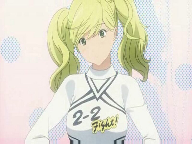 anime cheerleader character