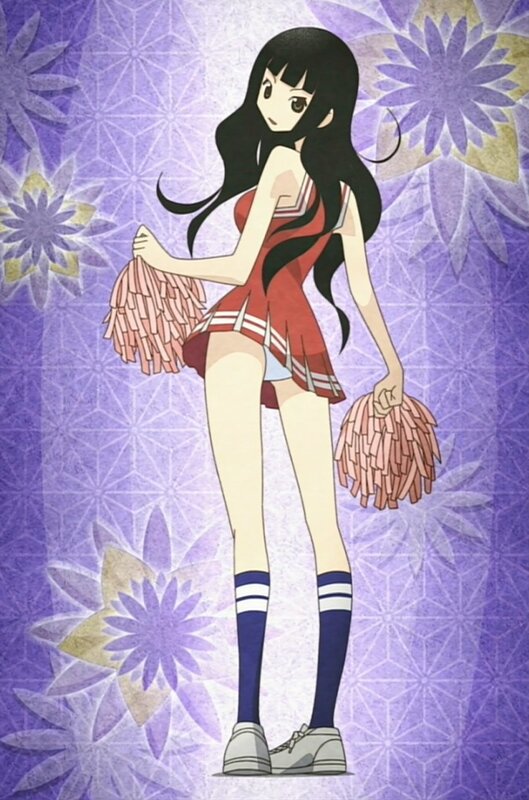 anime cheerleader character