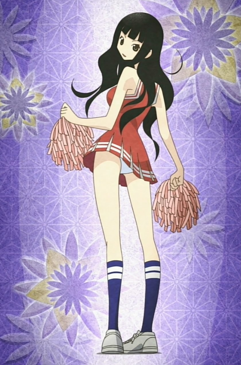 anime cheerleader character