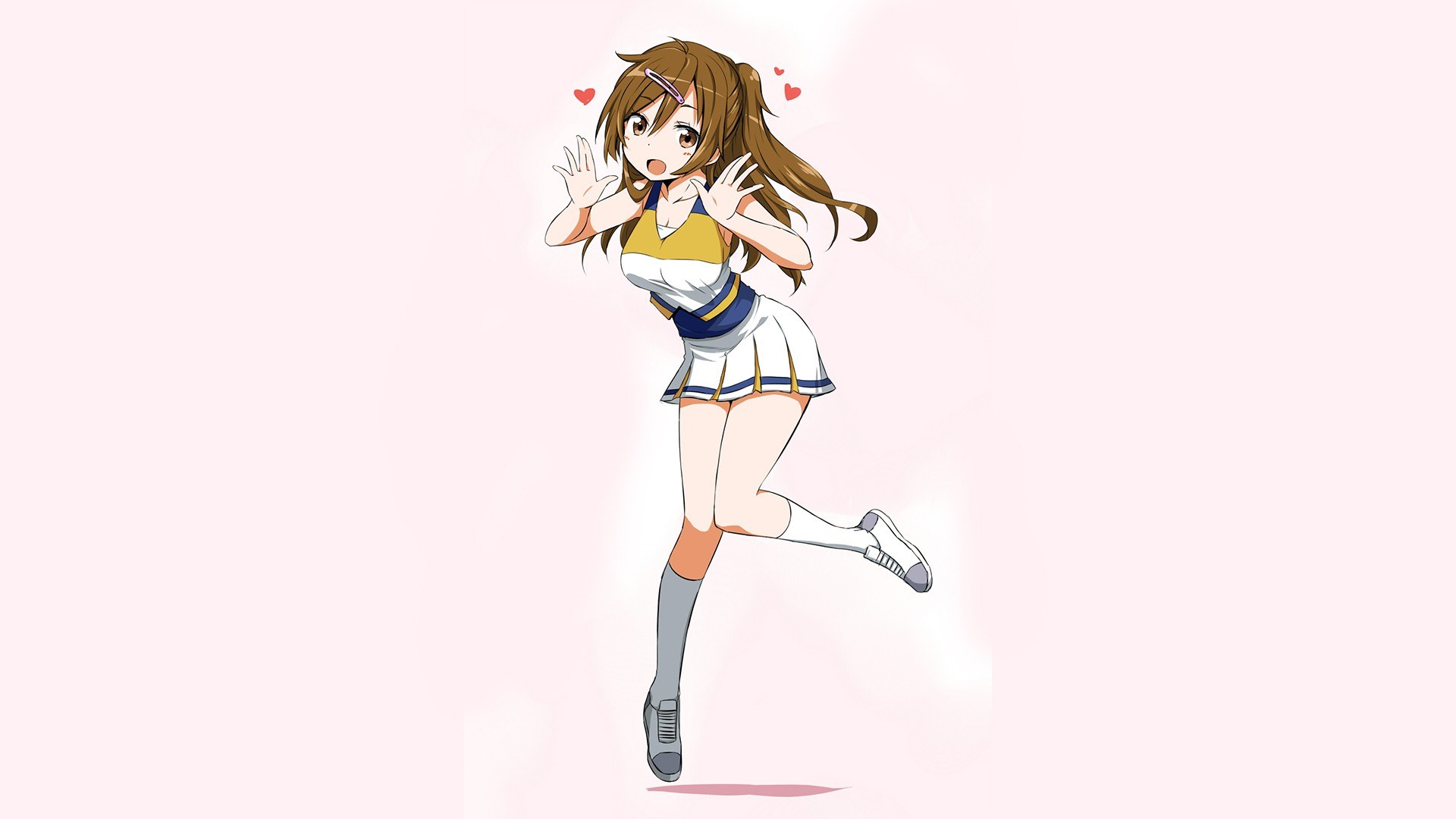 anime cheerleader character