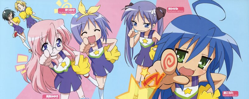 anime cheerleader characters
