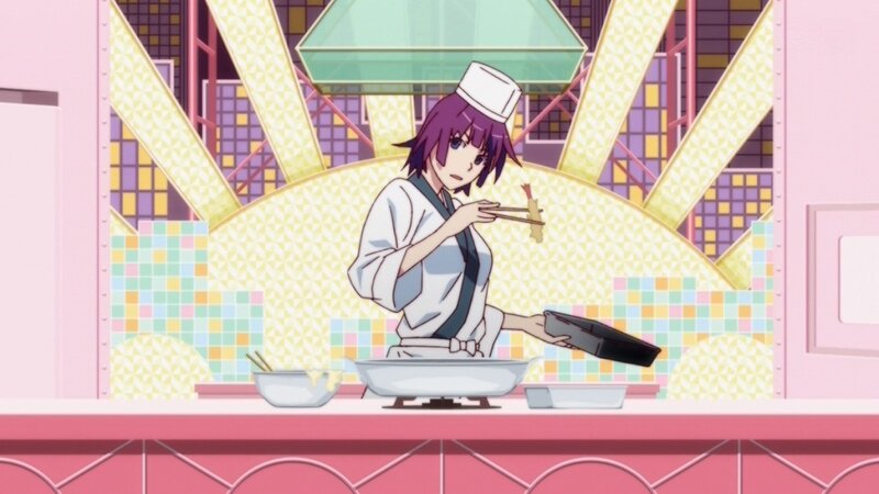 anime chef cooking scene