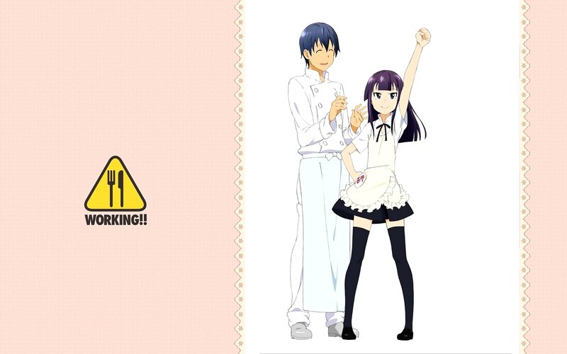 anime chef duo working