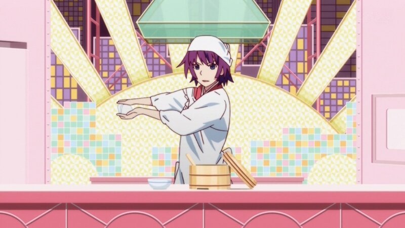 anime chef preparing food