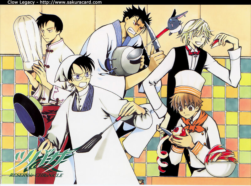 Anime Chefs in Kitchen