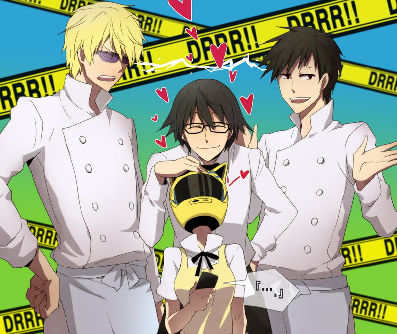 anime chefs with hearts
