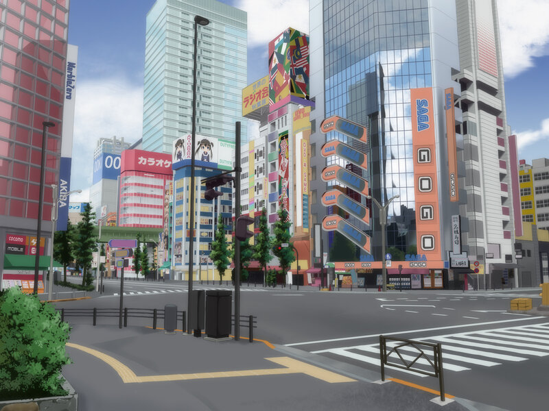 Anime City Street