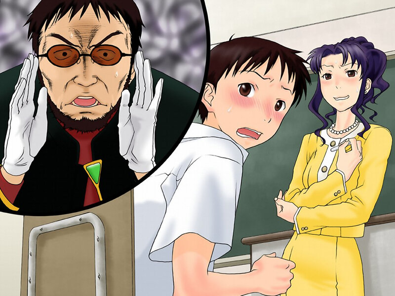 anime classroom scene