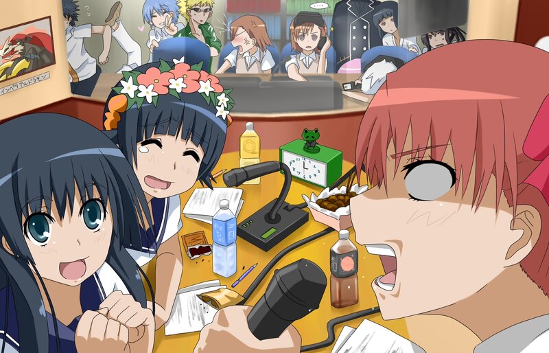Anime club meeting chaos