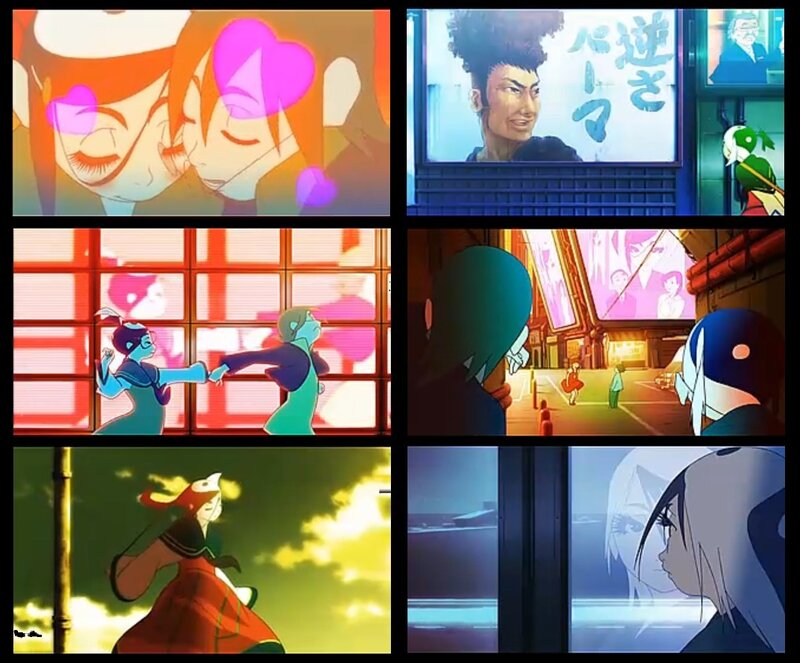 anime collage scenes