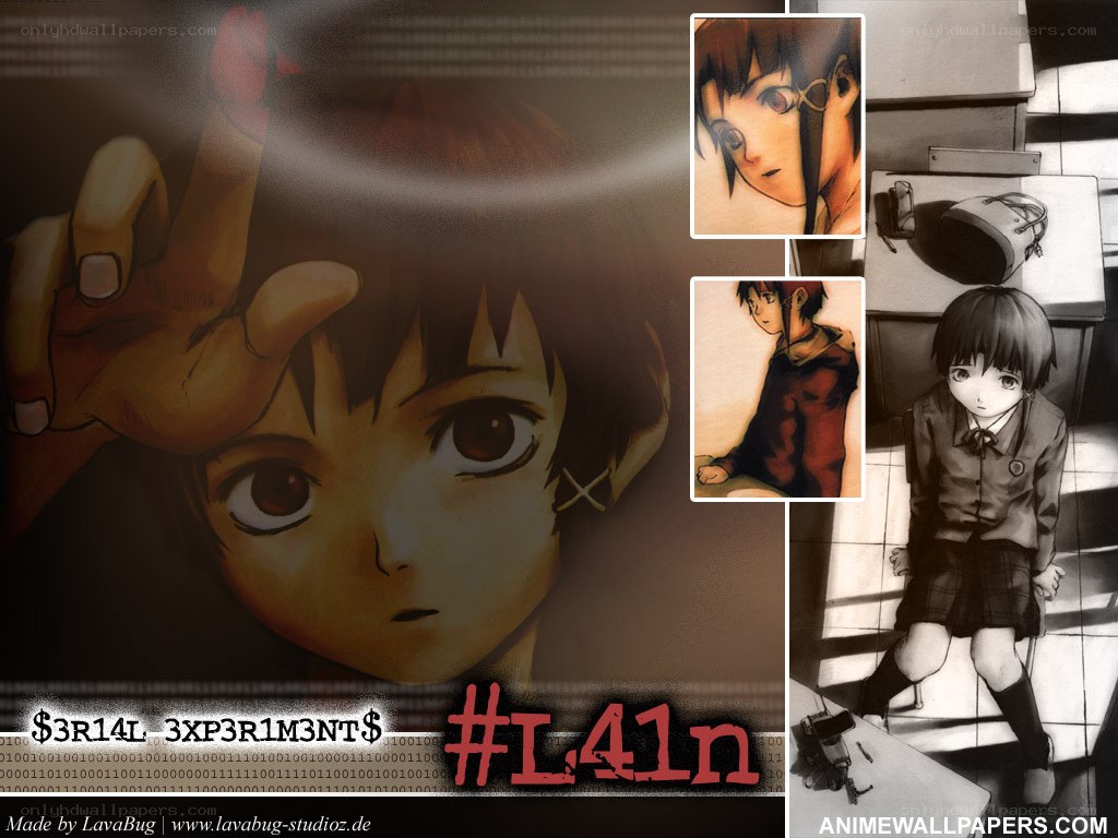 Anime collage with character portraits