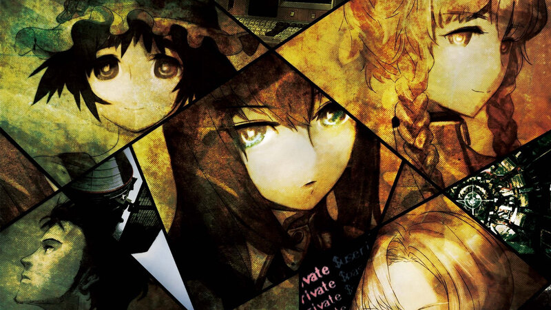 anime collage with multiple characters