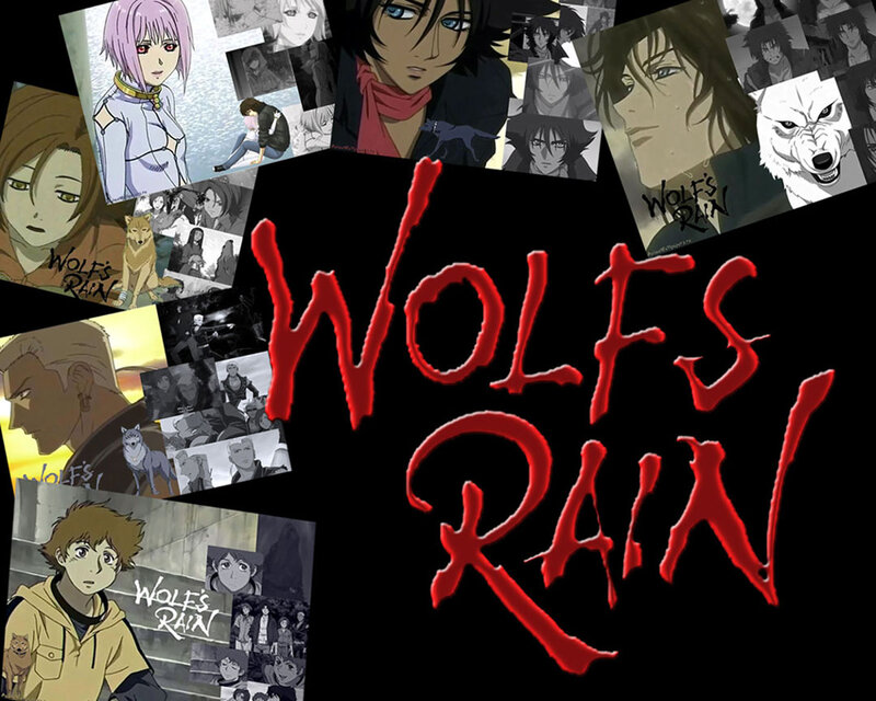 Anime Collage with Wolves