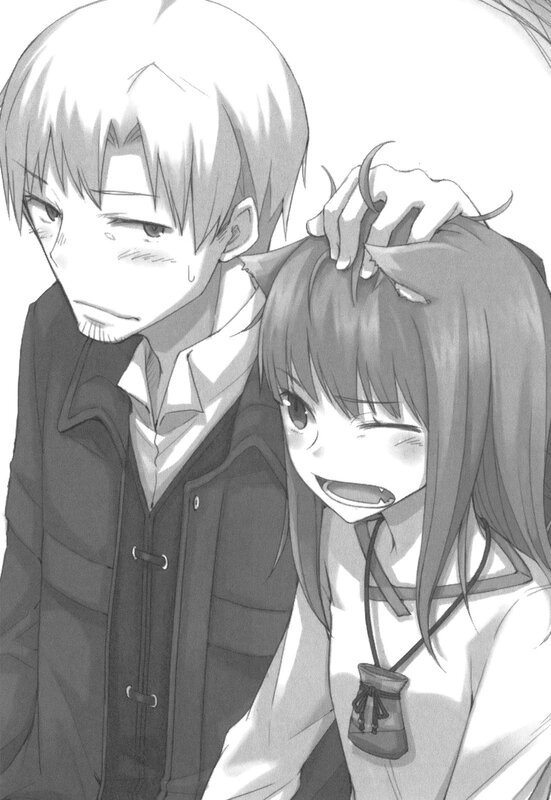 anime couple affection