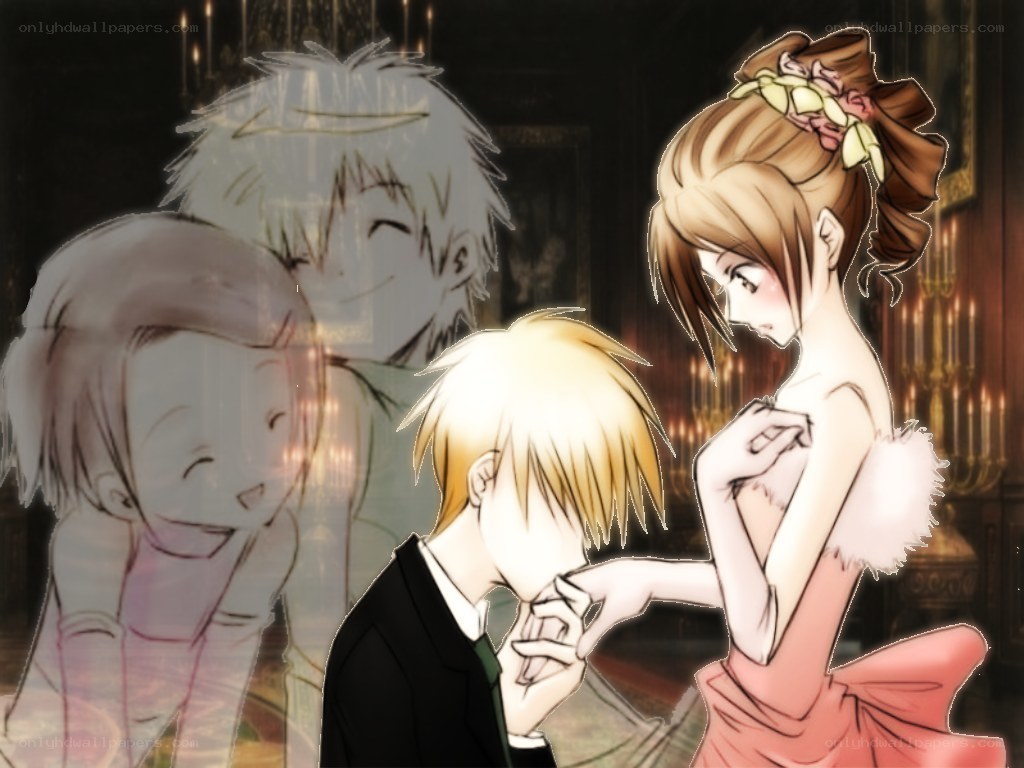 anime couple at a ball