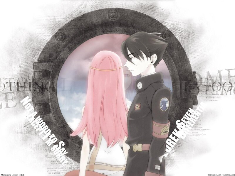 Anime Couple at Porthole