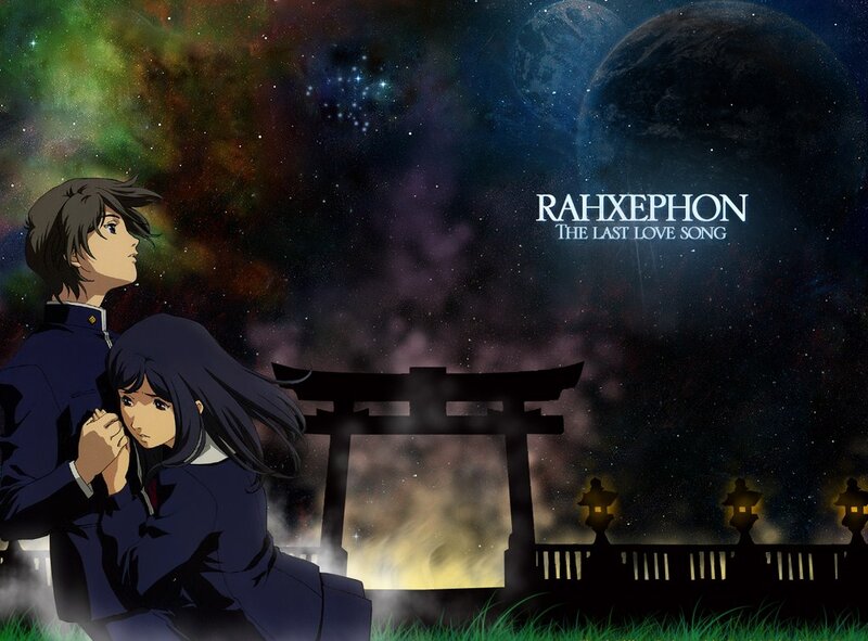 Anime Couple at Shrine