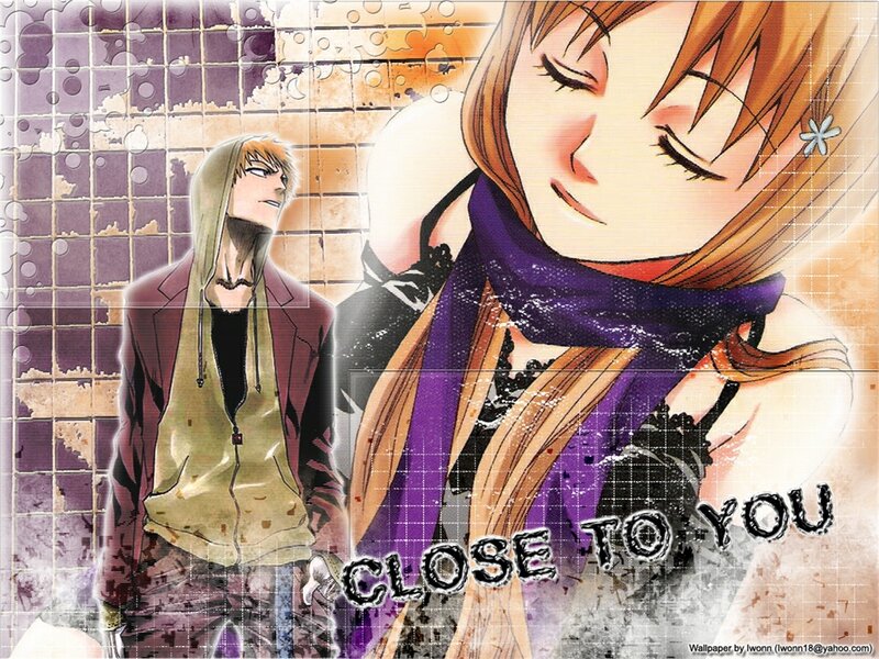 Anime couple close to you