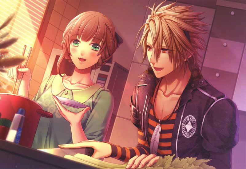 Anime Couple Cooking