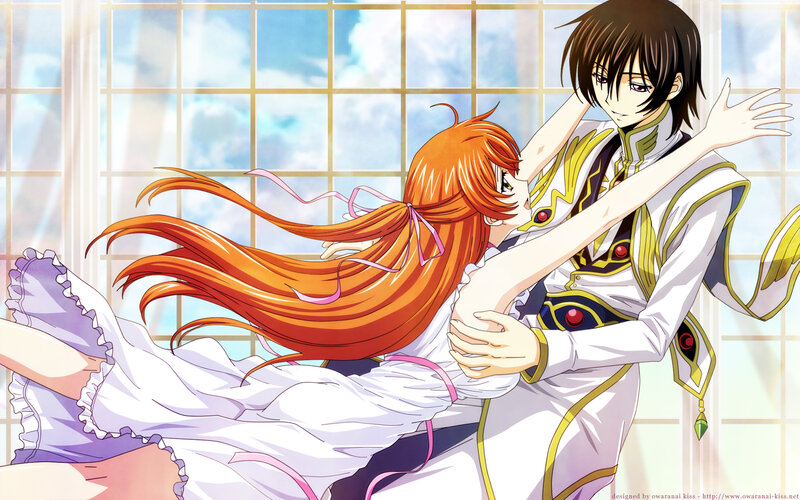 anime couple dancing