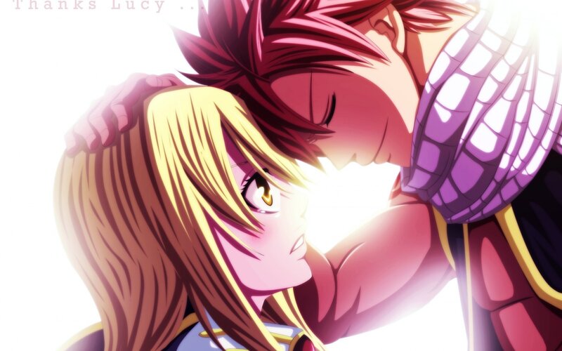 Anime Couple Embracing — Pink, Dramatic, Anime Characters