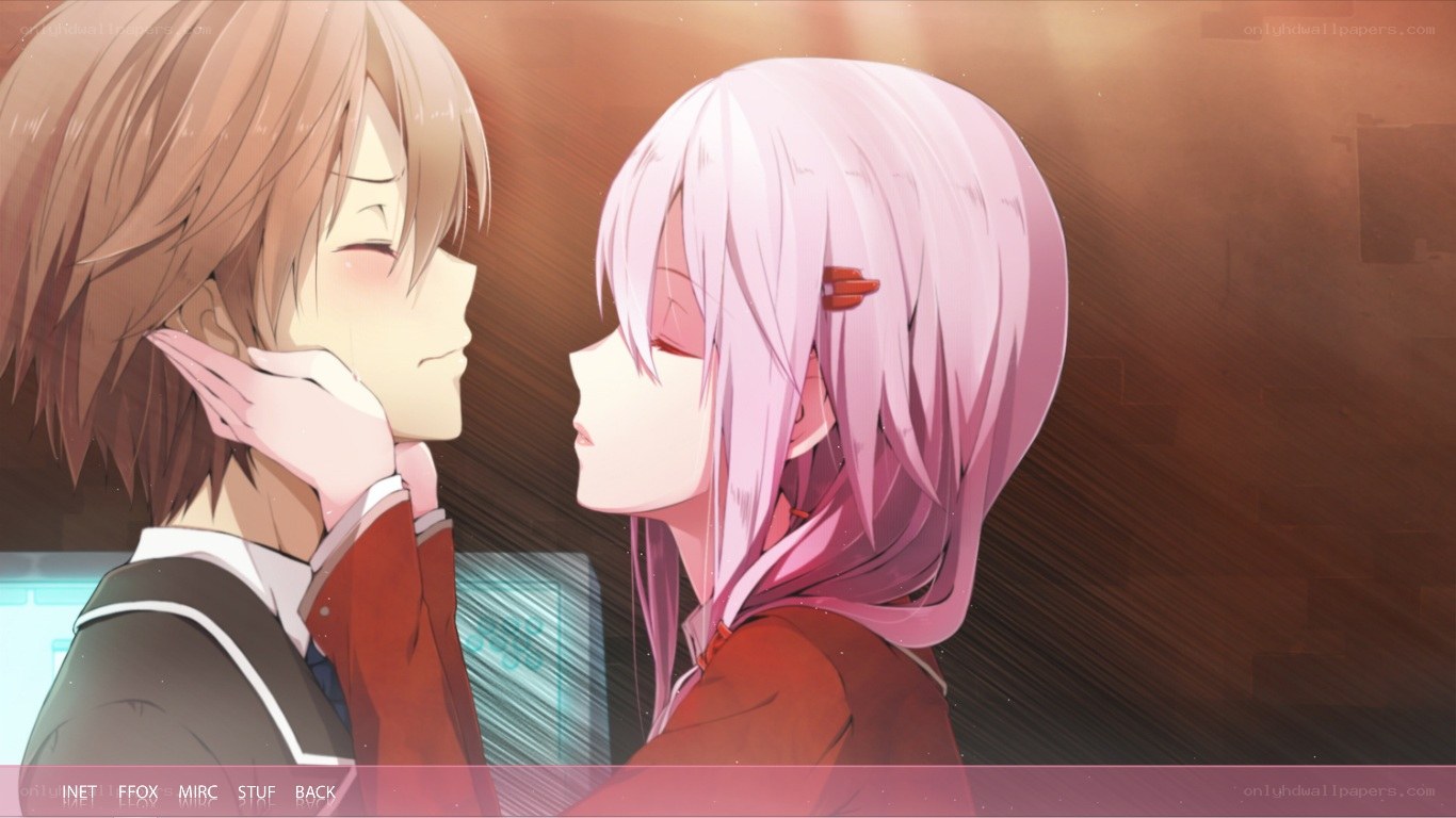 anime couple in intimate moment