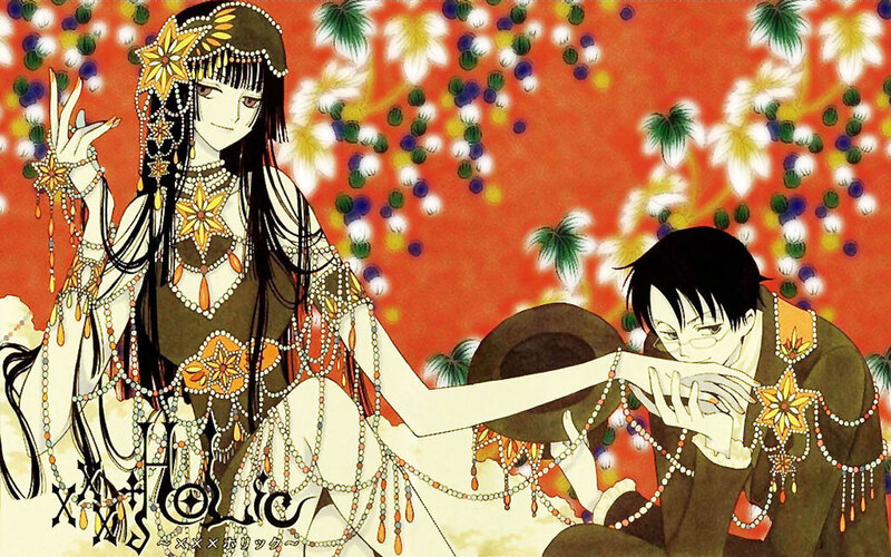 Anime couple in ornate attire