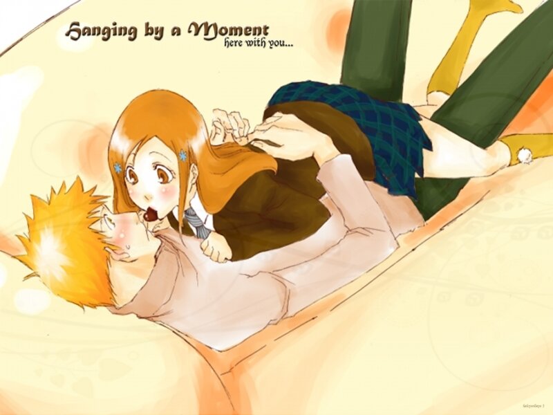 Anime Couple Lying Down