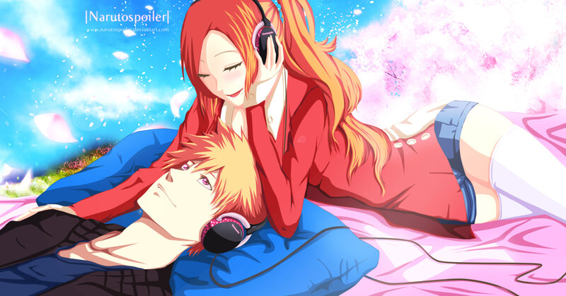 Anime Couple on Blanket