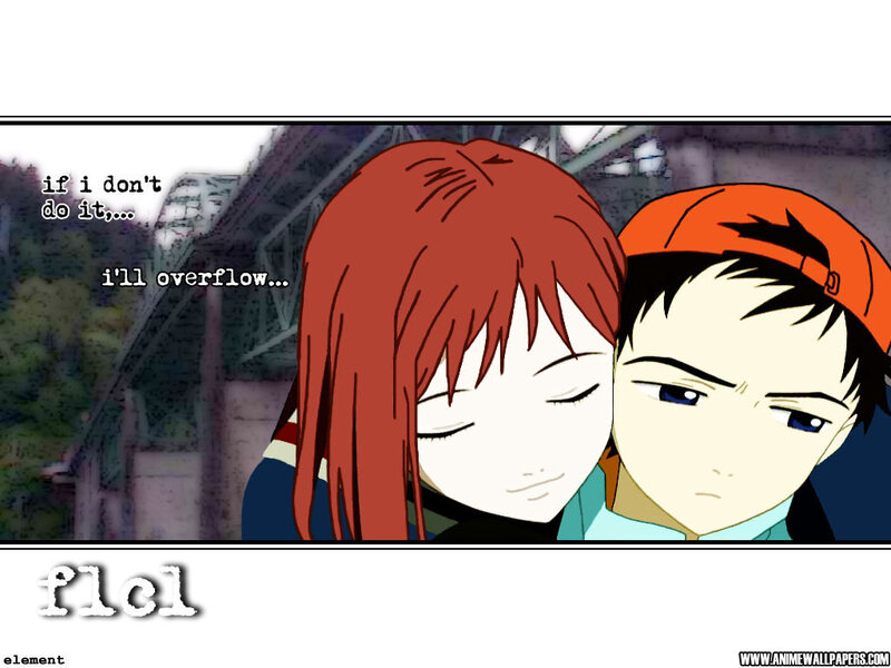 anime couple on bridge