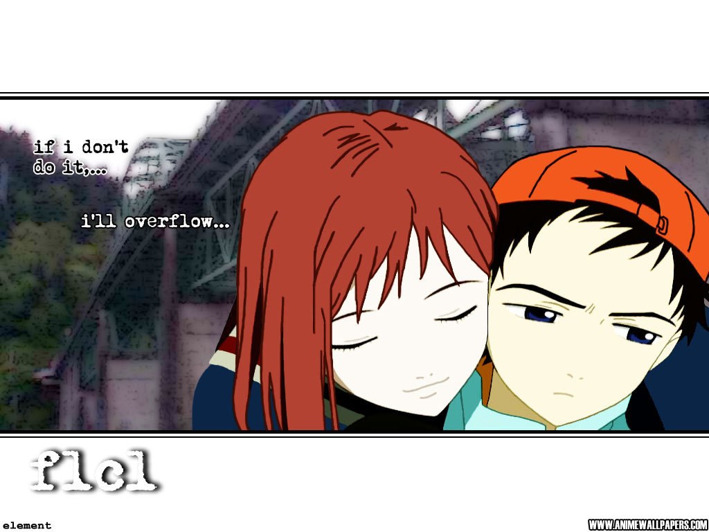 anime couple on bridge