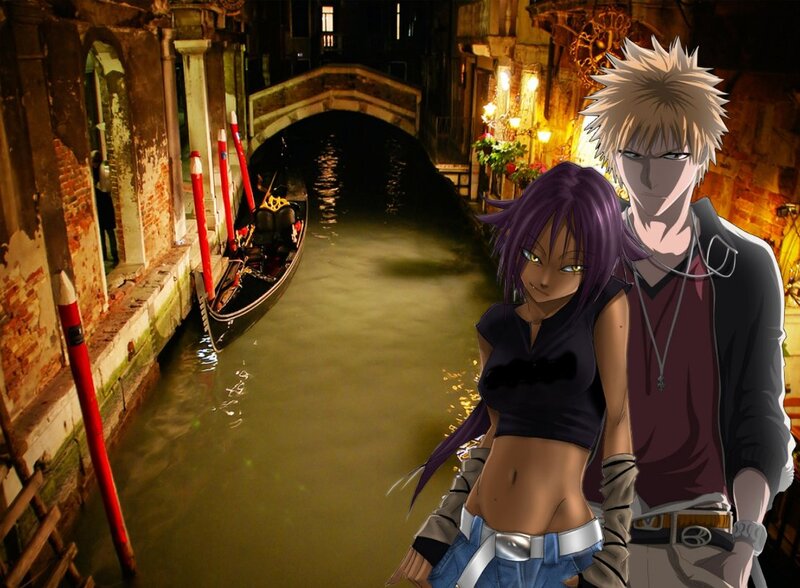 Anime Couple on Canal