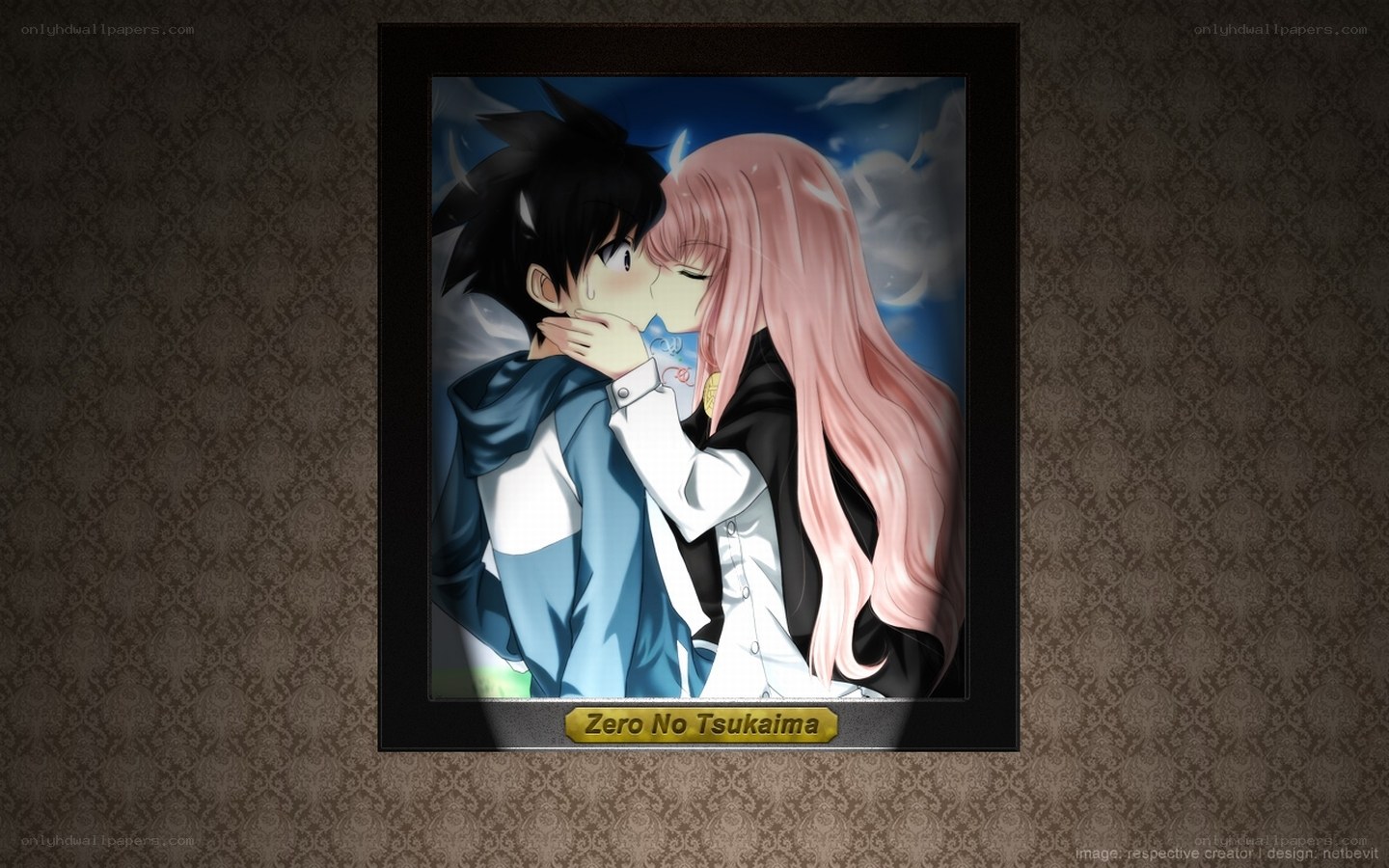 anime couple portrait