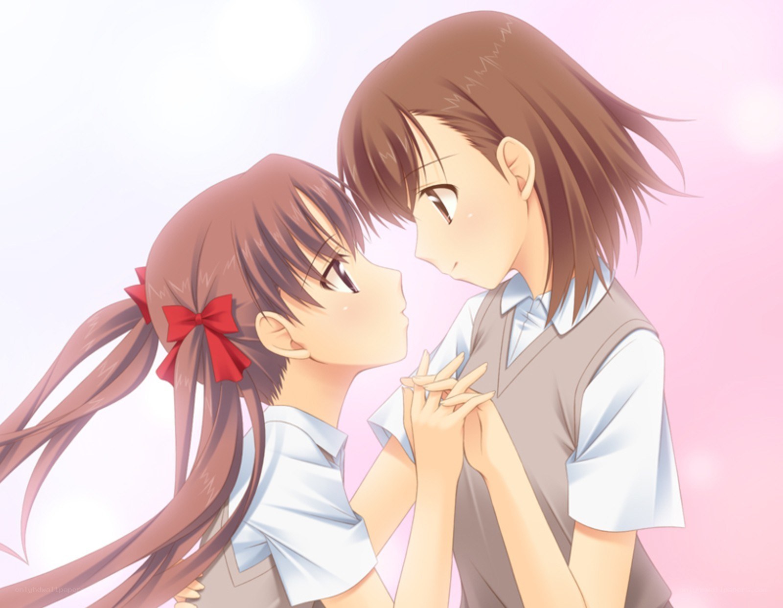 anime couple sharing a moment