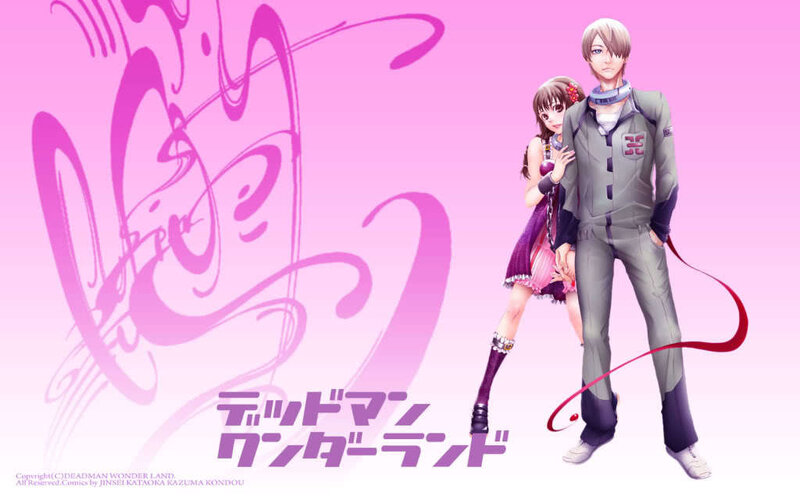 Anime Couple Standing — Pink