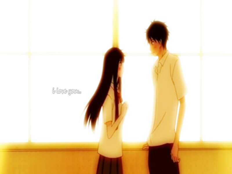 Anime Couple Standing