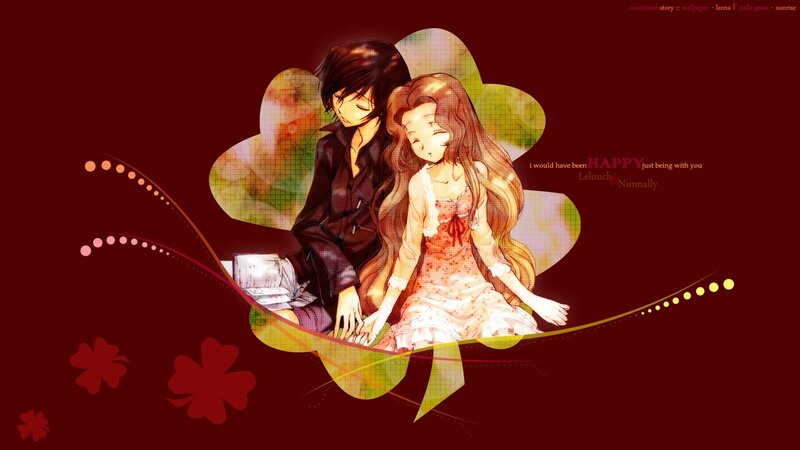 anime couple wallpaper