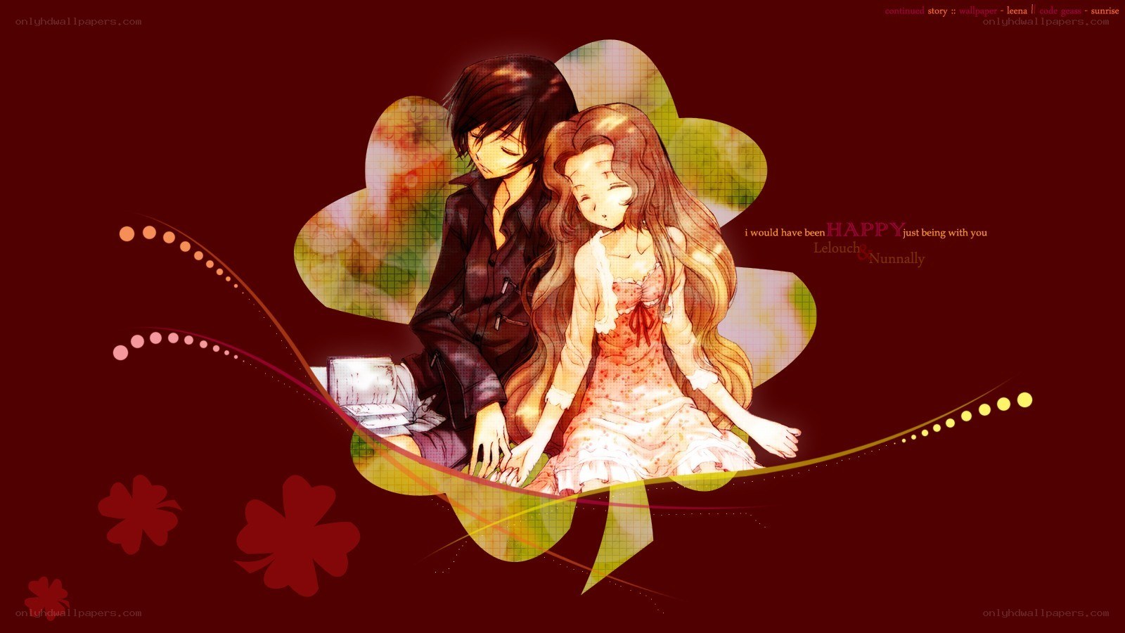 anime couple wallpaper