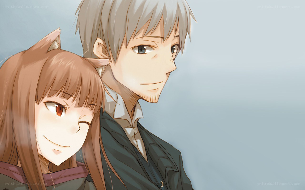 anime couple with cat ears
