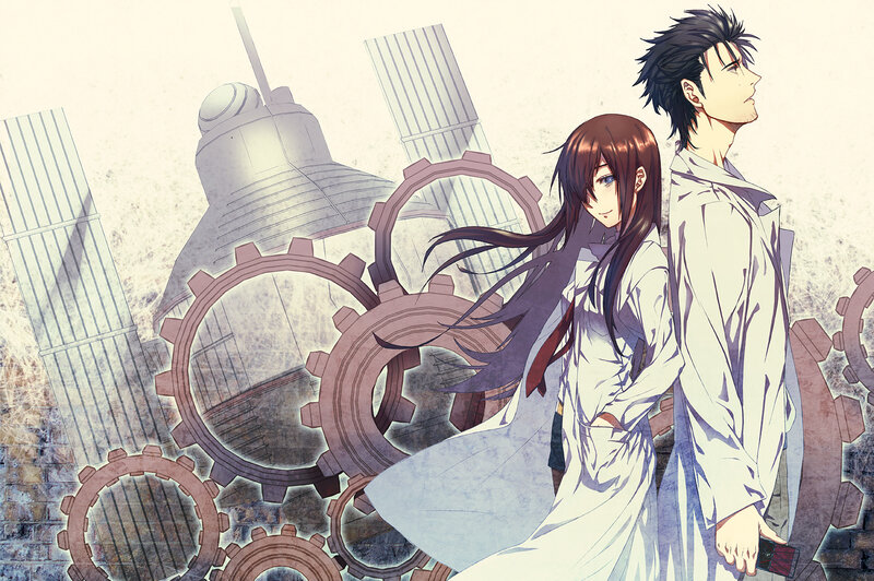 Anime couple with gears