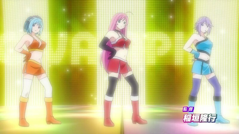 anime dancers on stage