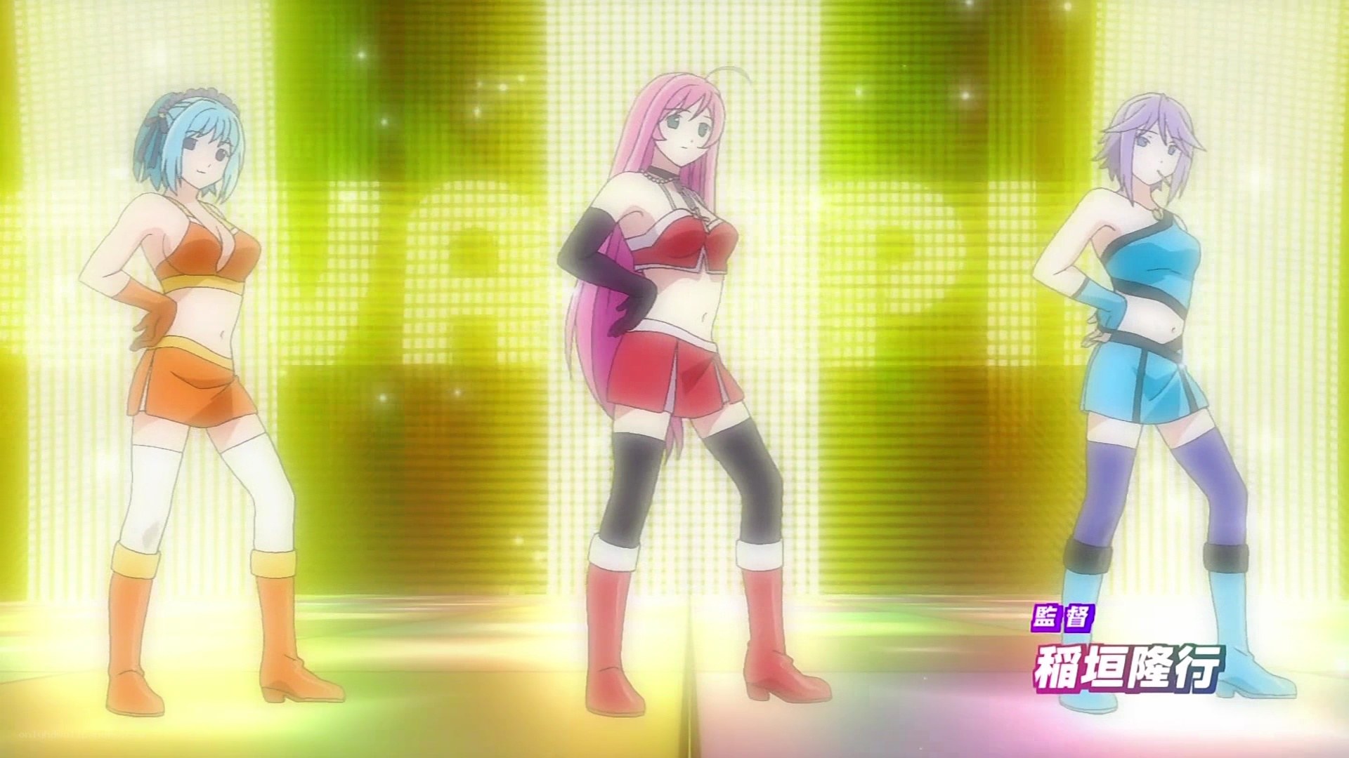 anime dancers on stage