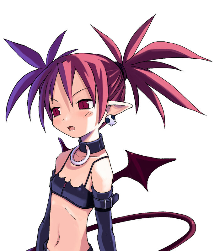 anime demon girl character