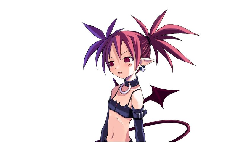 anime demon girl character