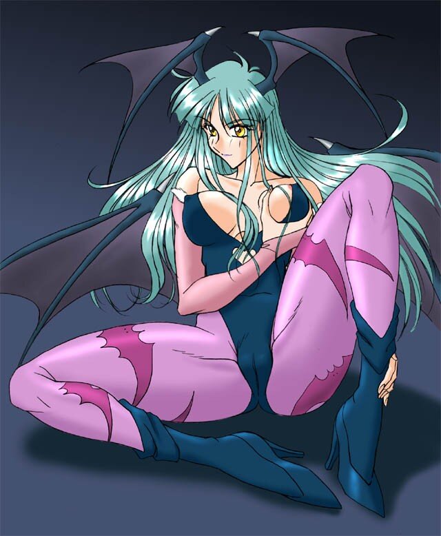 anime demon girl with wings